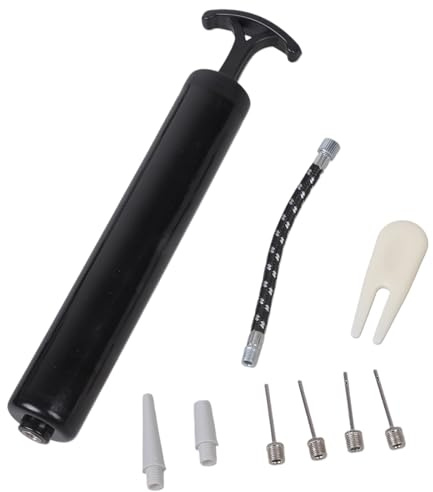 Bombas de aire manuales, inflador de bicicletas pequeñas con boquilla de aguja, mangueras para voleibol, fútbol, baloncesto, pelota deportiva con aguja