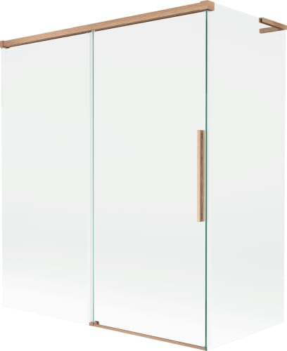 Mexen Rox L Badewannenabtrennung 2-flügelige Schiebetür 140 + 70 x 150 cm