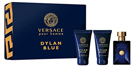 Versace Dylan Blue Eau De Toilette Spray 50ml Set 3 Pieces 2017