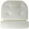 Blue Coast Collection–Bath Pillow for Tub with 4 Strong Suction Cups–Large Size for Bathtub, Hot Tub, Jacuzzi, Home Spa–Non-slip Luxury Support for Head, Neck, Back, Shoulders with Soft Fibers (White)