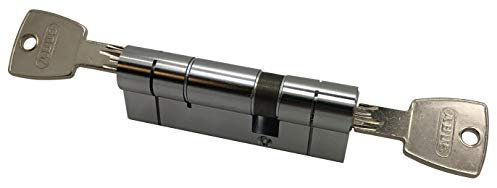 Abus Eurocilindro puntos niquel Doble Embrague 30 x 30