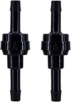 BBTUS 1/46 mm PA66 Automobil- Ölleitungsfeder-Rückschlagventil, Auto-Kraftstofffeder-Rückschlagventil, hohe Temperatur- und Korrosionsbeständigkeit, One Way-Ölpumpe Rückschlagventil