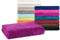 MOON - Classic Kuscheldecke 150x200 cm Brombeere Wolldecke einfarbig, Pflegeleichte Baumwollmischung