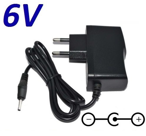 CARGADOR ESP ® Ladegerät Aktuelle 6V Ersatz für Kassettenradio Radio Sony CFM-2500 CFM2500 CFM 2500 Ersetzt Netzadapter Netzteil Replacement