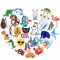 PHOGARY 27 PCS Animal Patches for Kids Clothing, Iron On Patch/Sew On Embroidered Patch Badge for Jackets Jeans Bag Shoes T-Shirt Hat (Sewing kit Included)