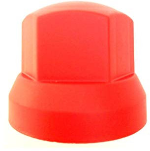 Matel Service 10x Radmutterkappen Ø32 mm Rot Radmutterabdeckung Radmutterschutz Kappe LKW
