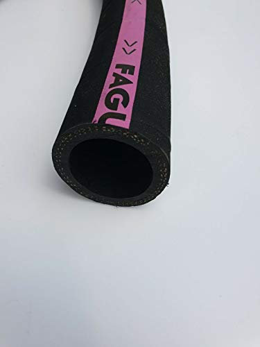 Generic Benzinschlauch 45 x 59 mm verstärkt 2 MPa, Schwarz, PVC, 1 m, 2 MPA, NBR/PVC schwarz, beständig gegen atmosphärische Faktoren