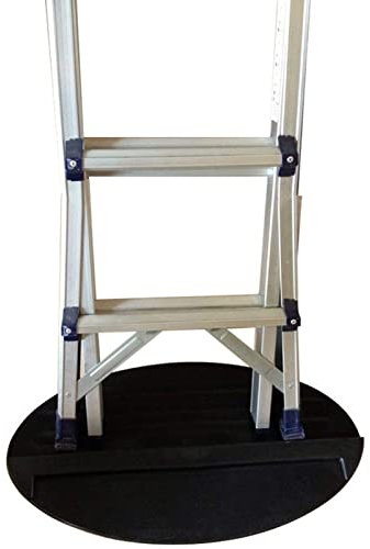 Extension Ladder Stop Mat,Safe Non-Slip Anti-Skid Anti-Slip Stopper Mat, Soft Rubber Stepladder Telescoping Accessories Part,Floor Protect Safety for Indoor Outdoor Safety Floor