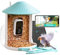 NETVUE Birdfy Vogelfutterhaus mit Kamera und Kostenloser KI Vogelerkennung zur Live-Beobachtung, Solarbetrieb WLAN Vogelfutterstation für automatische Videoaufnahme bei Vogelbesuch