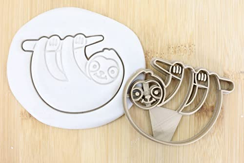 Faultier cookie cutter Fondant Keksstempel/Ausstechform keksausstecher PLA ca.8cm