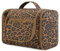 Large Hanging Toiletry Wash Bag Travel Makeup Cosmetic Organizer for Men Women by WANDF (Brown Leopard)