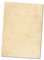 Betterpress® 60 Blatt DIN A5 120 g/m² Urkundenpapier bedruckbar Gastropapier Briefpapier Altes Vintage Papier Elefantenhaut Papier Speisekartenpapier beidseitig Schatzkarte Flaschenpost, Pergament