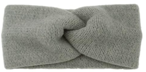 Damen Haarband Crossover Stirnband Warmes Stirnbänder,Elastische Weiche Kopfband Kopf Wickeln Stirnbaender Haarschmuck Haar Accessoires Geeignet für den Täglichen Gebrauch Yoga Fitness,Grau