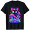 EDM Party Cat Trippy Festival DJ T-Shirt