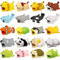 Lohill 20 Stück Tiere Kabel Silikon Protector Bisse Ladekabel Saver USB Ladekabelschutz Kompatibel Mit iPhone/Android, Kabelbruch Schutz, Anti-Breaking-Gerät für Mobiltelefon
