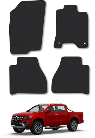 Mercedes X-Class (2018-2020) 5mm Rubber Car Mats