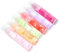 minkissy Lipgloss Roll-on Fruit Set 6 Stück Lippenbalsam Lippenöl Balsam Lippen Lippenschutz Lippenglätter Feuchtigkeitsspendender Lippenstift