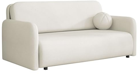 Mirjan24 Sofa Viva Sun IV mit Schlaffunktion, DREI Sitzer Schlafsofa mit Bettkasten, Polstersofa, Bettsofa/Couch, Sofagarnitur (Velo 621)