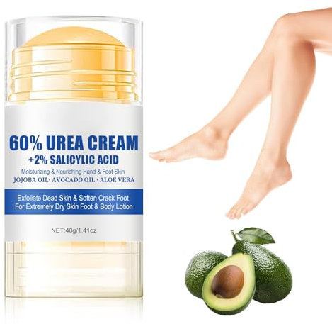 Fußpflegecreme,Hydrating and Anti-Cracking Foot Cream, 2025 Neu Feuchtigkeitsspendende und Anti-Riss-Fußcreme, Lindert extreme Rissbildung und Trockenheit der Füße (1)