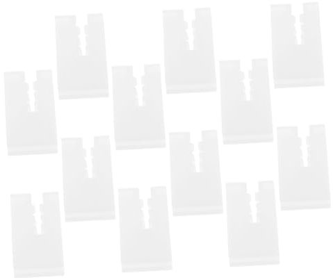 NUOBESTY 12pcs Radiator Bracket Insert Cover Set Plastic Protective Sleeve for Radiator Hooks Anti-vibration Design Compatible Standard for Home and Office Heating