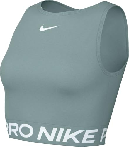 Nike Pro Dri-Fit Kurztanktop Für Damen, Cannon/White, FZ3615-017, S