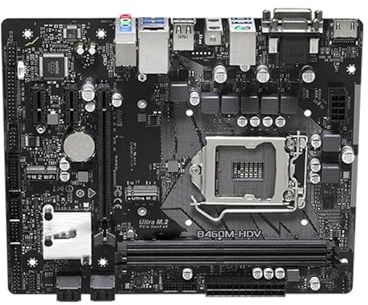 Scheda madre Scheda madre Fit For ASRock B460M-HDV LGA 1200 Supporto i9-10900K i7-10700K i5-10600K i3-10100 CPU 2xDDR4 2933 MHz M.2 HDMI mATX