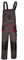 ART.MAS Latzhose Arbeitshose Classic Handwerker KFZ Gärtner Mechaniker 270g/m2 (58, Graphit/rot)