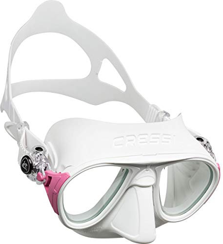 Cressi Calibro Low-volume Two-lens Dive Mask WHE/PK