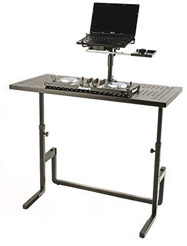 DJ 233 + LPH/T di Quiklok - supporto per controller e consolle + supporto per laptop con morsetto
