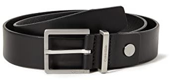 Calvin Klein Herren CASUAL ADJ. BELT 3.5CM Gürtel,, per pack Schwarz (BLACK 001), 95|#95|#675 (Herstellergröße: 95)