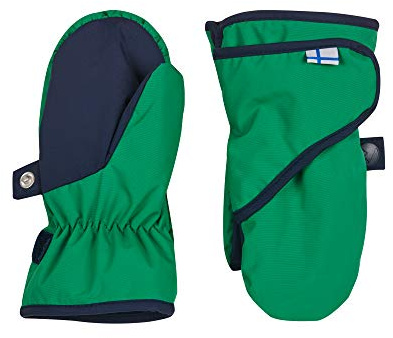 Finkid Lapanen Kinder Winter Handschuhe Fäustlinge mit Klettverschluss