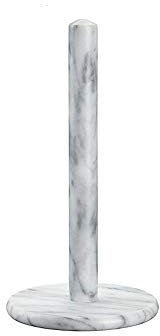 WING Porte-Rouleau de Cuisine en marbre Porte-essuie-Tout Distributeur Rouleaux de Papier avec Stable Base, Nettoyage Facile, pour Cuisine Toilette Table de Salle de Bain, H 30cm