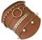 Yean Boho Layered Armbänder Set-Korn-Armband Strang Gold Hand Kettenschmucksachen für Frauen-Mädchen (4 Stück)
