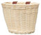 Fahrradkorb, Junior Lenker Fahrradkorb, Wicker Fahrradkorb, Korb Wicker Fahrradkorb Wicker-Crème-Blanc