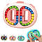 Rotierender Fingerwürfel Intelligenz Spiele Magic Bean Würfel Spielzeug,Finger Puzzle Kugelklassifizierungsspiel,IQ Game Spinnende magische Bohnen Dekompression Puzzle Toys für Kinder Teens Erwachsene