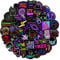 MarsForce Neon Graffiti Aufkleber, Wasserdicht Vinyl Stickers für Laptop Wasserflaschen Skateboard Gepäck Auto Motorrad Fahrrad Gitarre PS4 Koffer Snowboard iPhone iPad [50 Stück Pack]