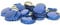 DIAH DO IT AT HOME Crown Caps Metallic - Pack of 100 - Beer Brewing DIAH (Dark Blue Metallic Crown Caps)