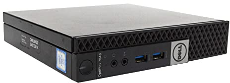 Mini-PC DELL Optiplex 7040 Micro Tiny i5 3,10 GHz DDR4 SSD NVME M.2 Win 10 Pro Festplatte Business Desktop Unternehmen Büro Arbeit (überholt) (32 GB RAM SSD M.2 240 GB)