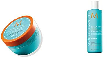 Moroccanoil Stärkende Haarmaske, 250 ml & Regenerierendes Shampoo 250 ml