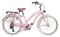 Airbici Fahrrad Beachcruiser Damen 26 Rosa | City-Bike | BeachCruiser Bike 26 Zoll 6-Gang, Aluminiumrahmen, Schutzbleche, LED-Licht und Gepäckträger