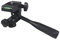 FEICHAO Three-Way Head Handle 1/4 Screw Level Rotating Bracket for Tripod SLR Photography Accessories (1/4 Thread)