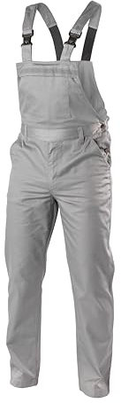Högert Fabian - Salopette da Lavoro da Uomo, in Diversi Colori, Grigio Chiaro, S