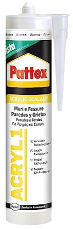 La zappa Silicone acrilico verniciabile ideale per crepe e fessure 300 ml bianco