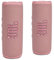 JBL FLIP 6 Waterproof Portable Bluetooth Speaker Bundle - Pink (Pack of 2)