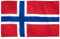 Runesol Bandera de Noruega, 91x152cm, 3ft x 5ft, 4 Ojales, Ojal en Cada Esquina, Bandera Noruega, Bandera Nórdica, Bandera Jack Noruego, Día de la Madre, Exterior, Colores Vívidos