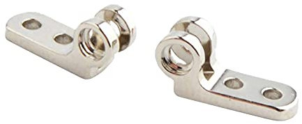 LutumE bisagra 10 Piezas de bisagras para Gafas de 3 Mm de Ancho, adecuadas para Marcos de plástico de viajeros, reparación de bisagras para Gafas, bisagras universales para Gafas