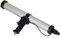 Pneumatic Air Caulking Gun, 0~123psi Pneumatic Caulking Gun with 6 Nozzles Aluminum Alloy Applicator Industrial Tools for Ships Containers 600ml