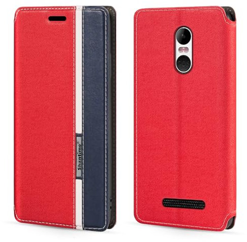 Brondi Amico Smartphone 4G Case, Moda Multicolore Chiusura Magnetica Flip Case Cover in Pelle con Porta Carte per Brondi Amico Smartphone 4G (5)