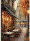 MEIYUDA 5D Diamond Painting Bilder Erwachsene Europäischer Charme, Diamond Painting Set Bild Stadtbild, Diamant Painting Bastelset Erwachsene Kinder Malerei Stickerei für Home Wand Décor 30x40cm