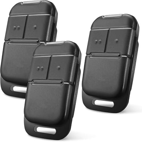 Remplacement Télécommande pour S0mfy 2401539, Telecommande portail 433,42 MHz 2 Canaux Compatible avec Motorisation Portail et Porte de Garage(Lot de 3)